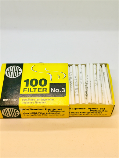 Heibe 4mm Kağıt Pipo Filtresi (100 Adet)